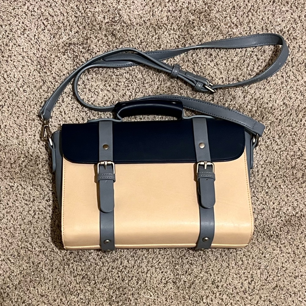 Pixie Mood Vegan Faux Leather Messenger Bag Crossbody Purse